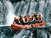 Rafting na Uni